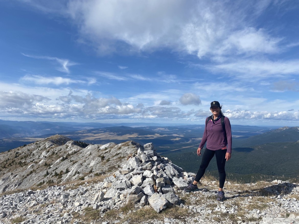 Hike to the top of a 7,000 mountain during a stay at Siwash Lake Wilderness Resort