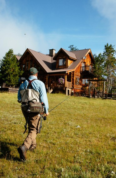 Heading off on a Canadian fly fishing adventure at Siwash Lake